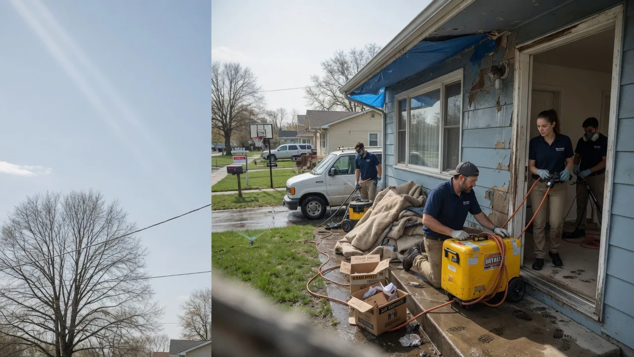 Basement Flood Cleanup in Lefor, ND near me